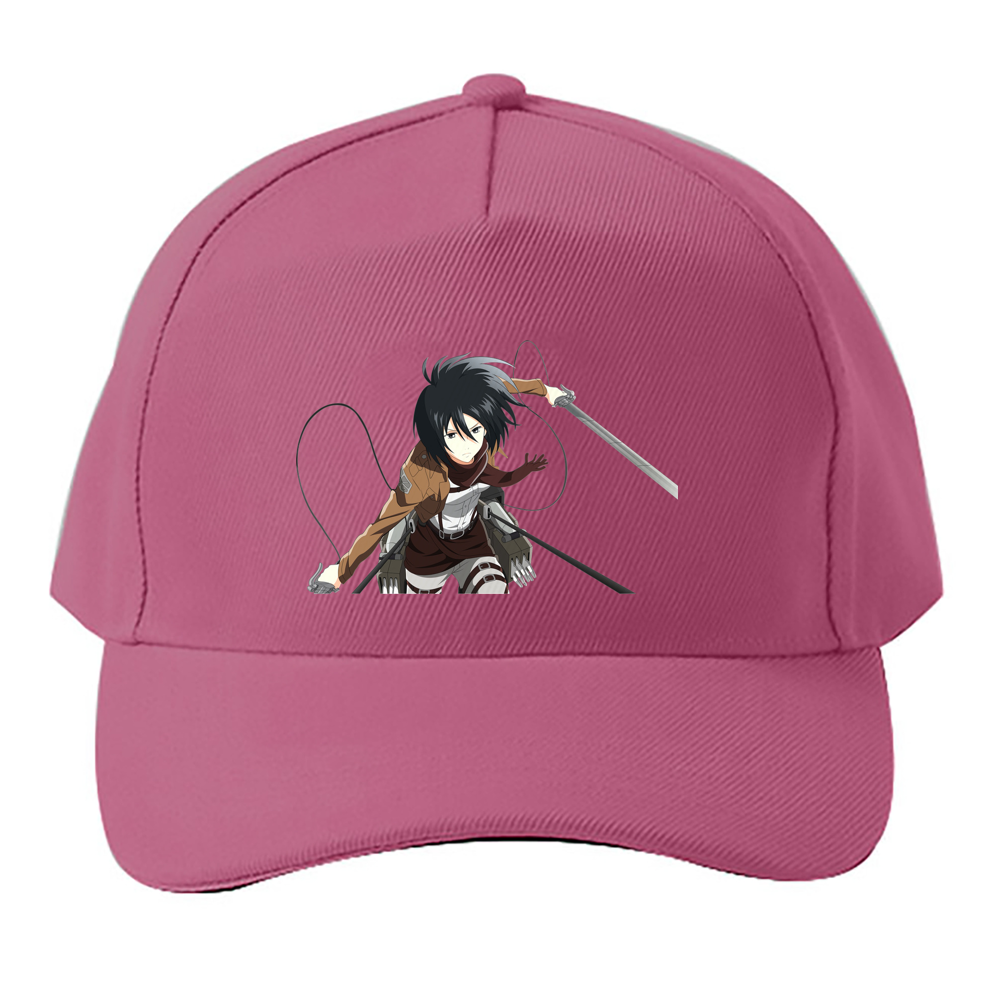 （画像用） 進撃の巨人 ミカサ·アッカーマン Attack on Titan Mikasa Ackerman ベースボールキャップ 綿100％ 男女兼用 帽子 スポーツ